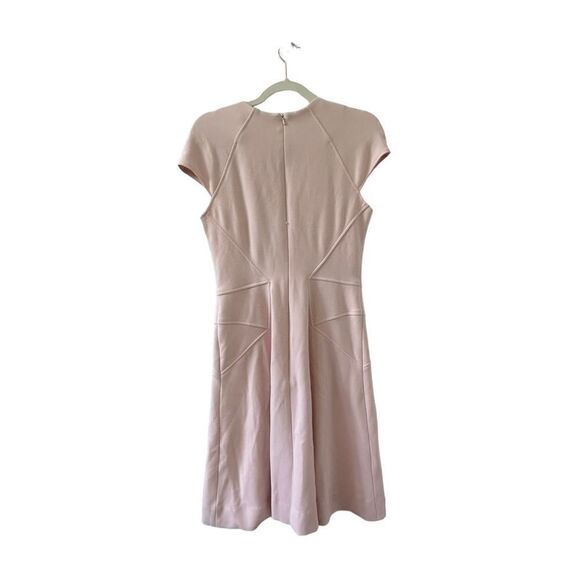 Lela Rose Cap Sleeve Sheath Mini Dress Women’s Light Pink Size 6 - Picture 2 of 6